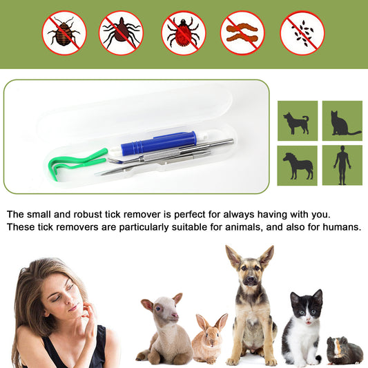 Zeckenentferner Set 6-teilig