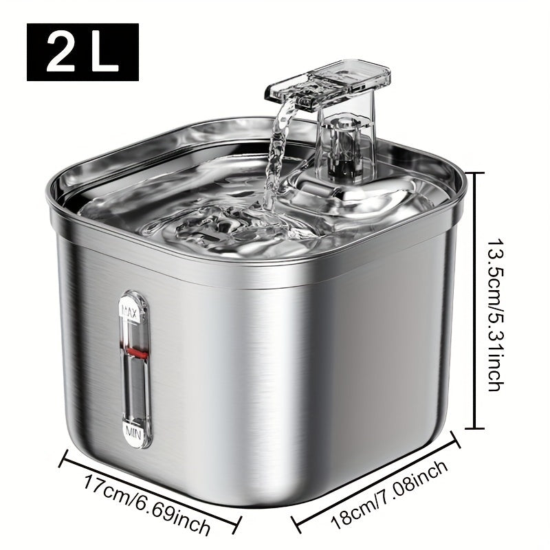 Leiser Edelstahl-Trinkbrunnen