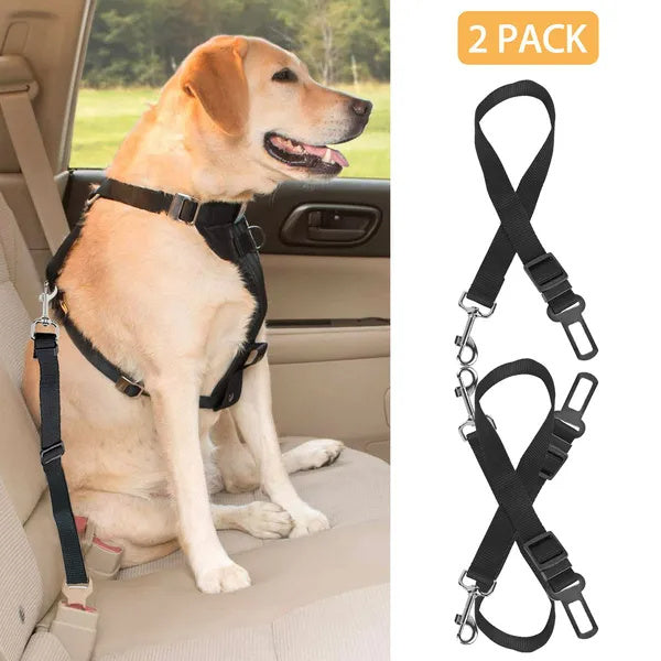 Verstellbare Hundegurt fürs Auto