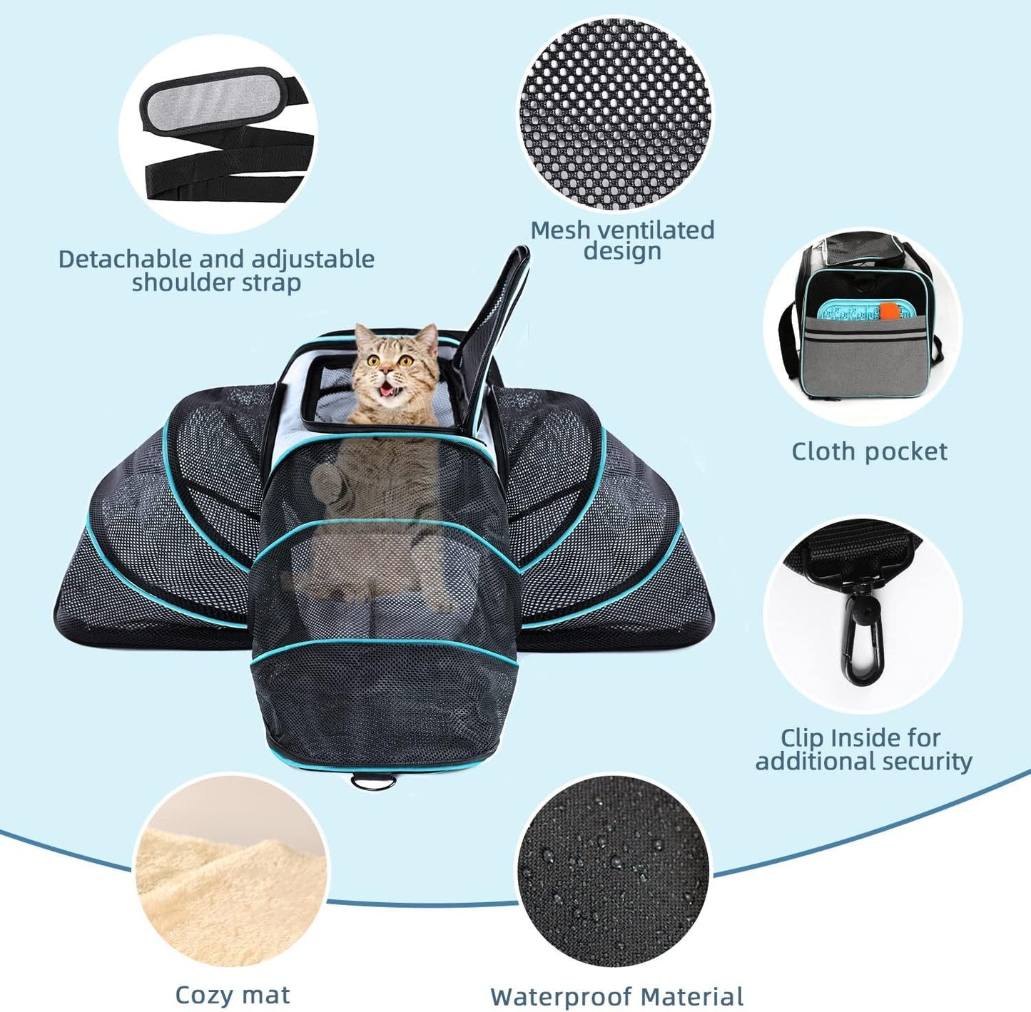 Tragetasche mit 4-in-1 Funktion