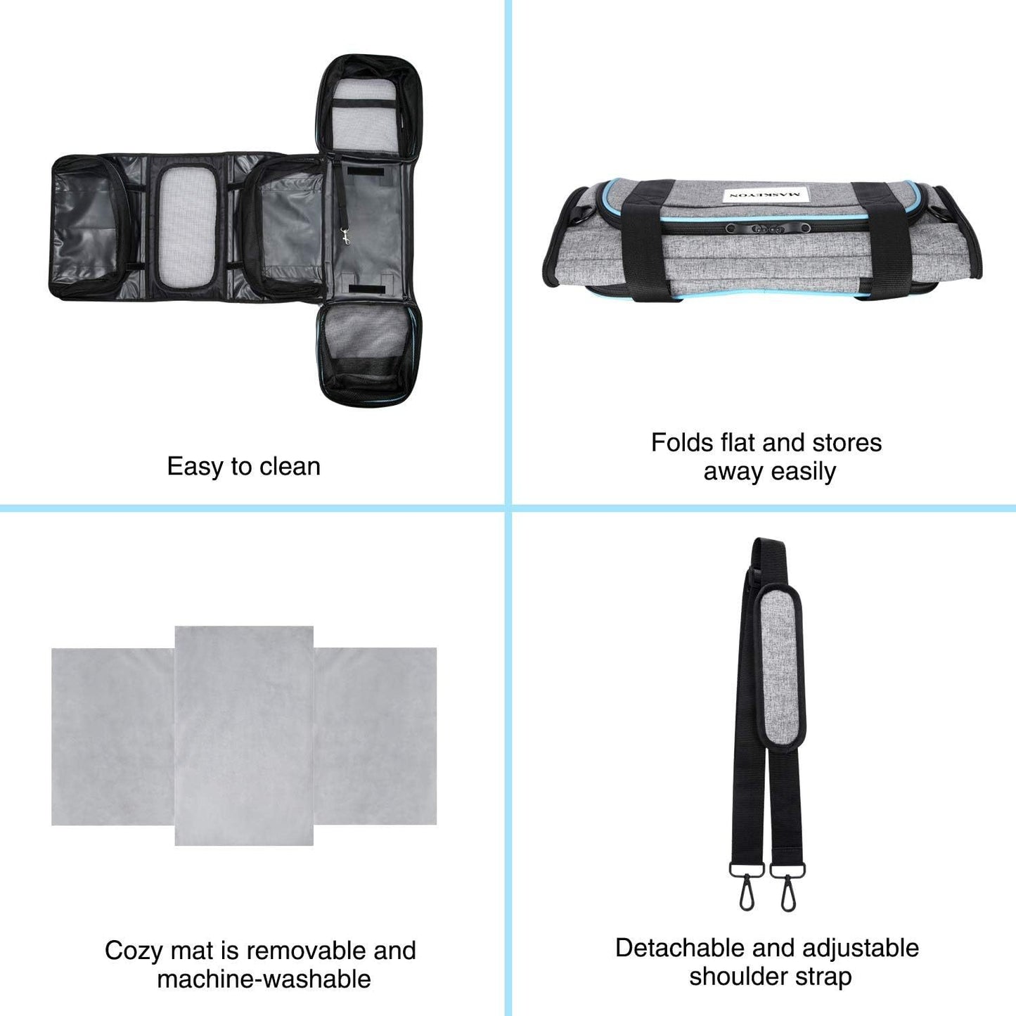 Tragetasche mit 4-in-1 Funktion